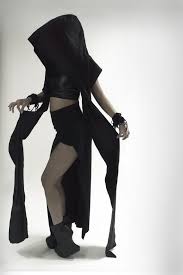 Grim Reaper Hooded Scarf Thick Reaper Costume Hooded Scarf Grim Reaper Costume