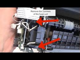 Ø®ø±ø·ùˆø´ø© øø¨ø± e z ink tm ø§ù„ù. Disassembly Samsung Ml 1660 1665 Laser Printer Youtube