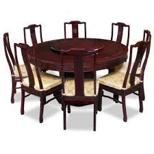 Greystone 7pc dining set (round table & 6 side chairs) new! 60in Rosewood Round Dining Table With 8 Chairs Chinese Longevity Design By Chinafurnitureonline Round Dining Room Round Dining Room Table Round Dining Table