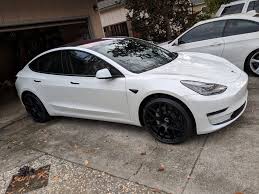 My Pearl White Model 3 With Some Early Mods Tesla Motors Club Tesla Model Tesla Model S White Tesla Electric Car