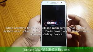 No hardware or software is required. Samsung Galaxy S4 Sgh I337 Hard Reset By Androidhowto