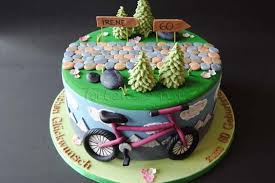 1 Motivtorte Mountainbiker Downhiller Torte Brauchte Hilfe Motivtorten Forum Motivtorte Motivtorten Fahrradkuchen