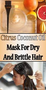 If You Want To Give Your Dry And Brittle Hair A Healthy And Shiny Look Then You Should Definitely Tr Brittle Hair Coconut Oil Mask Coconut Oil Honey Hair Mask