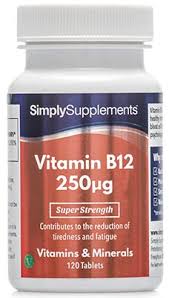 Maybe you would like to learn more about one of these? Vitamin B12 Tablets 250mcg Simply Supplements