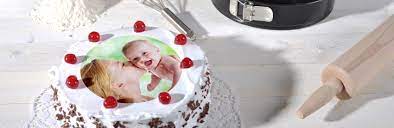 Essbare fotos für kuchen und torten passen zu jedem anlass und verleihen der süßen unterlage immer eine persönliche note. Essbare Fotogeschenke Mein Foto Ganz Lecker Looxis De