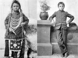 Aboriginal Boy Before And After Being Forced Into Canadian Residential School Some Schools Had Up To 60 Mo Residential Schools Aboriginal Children Aboriginal