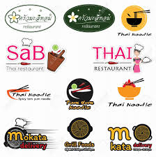 Logo Thai Restaurants Design Royalty Free Cliparts Vectors And Stock Illustration Image 127977557
