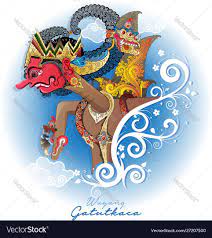 A collection of the top 33 wayang wallpapers and backgrounds available for download for free. Vector Illustration Of Modification Of Wayang Gatutkaca With A Blue Background Download A Free Preview Or High Quality Adobe Illustr Indonesian Art Vector Art