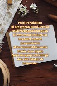 Puisi Pendidikan Pendek Singkat Bagus Banget Education