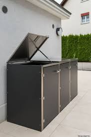 Mulltonnenbox Boxx By Design Garten Augsburg Germany Projekt In Winterthur Schweiz Mulltonnenbox Design Gartenhaus Design Fur Zuhause