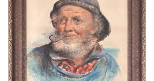 An Old Salt by James Drummond For Sale