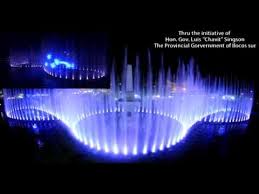 Vigan City Musical Dancing Fountain Official Video Eye Of The Tiger Gov Chavit Singson Vigan Fountain Tiger Eye