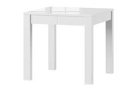 If you prefer a round dining table, the hart pedestal extending dining table is a beautifully crafted piece that comes in two sizes to fit your family's needs. Vega White High Gloss Extending Dining Table