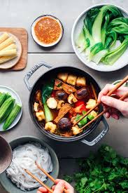 Spicy Vegan Hot Pot Full Of Plants Recipe Hot Pot Recipe Hot Pot Recipes
