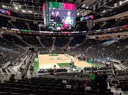 Fiserv Forum Section 102 Milwaukee Bucks Rateyourseats Com