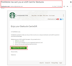 Can you send a dunkin gift card over text? Starbucks Gift Card From Parkmobile Mastercard
