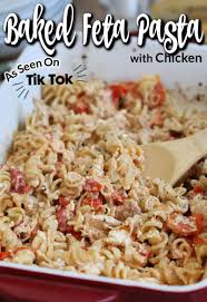 Remove the baking sheets from the oven and top each tortilla with an equal amount of the feta cheese. Baked Feta Pasta With Chicken Tiktok Recipe My Organized Chaos