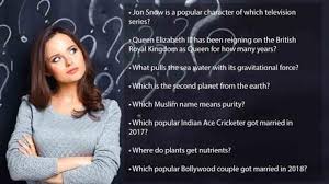 To prepare ourselves mentally for the cold, we did some research and found some really cool trivia you might like to know about snow. 70 Multiple Choice Trivia Questions And Answer Paperblog