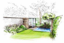pin by lucie berard on croquis sketch landscape design drawings landscape design landscape architecture drawing