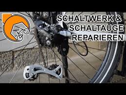 Reparatur Abgerissenes Shimano Schaltwerk Und Schaltauge Youtube