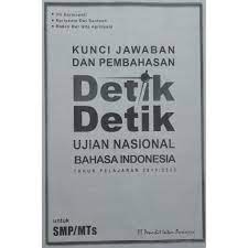 Kunci jawaban detik detik smp 2018 2019 bahasa inggris. Detik Detik Un Smp Mts 2020 B Indonesia Intan Pariwara Fc Kunci Shopee Indonesia