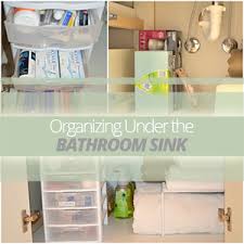 organizing under the bathroom sink tips