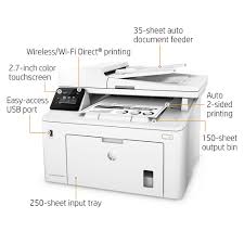 The printer software will help you: Hp Laserjet Pro M227fdw A4 Mono Multifunction Laser Printer G3q75a