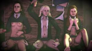 Group sex at Hogwarts from the world of Harry Potter: Ginny ...