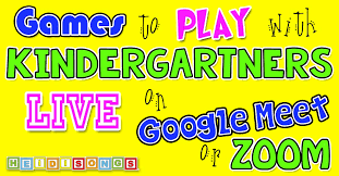 The very word 'alphabet' starts with 'a', and that's a good enough reason to . Games To Play With Kindergartners Live On Google Meet Or Zoom