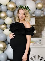 Baby Shower Dresses Black Women Intimate Black White Green Baby Shower Inspired By This Green Baby Shower White Baby Showers Baby Shower Outfit