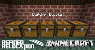 скачать мод на майнкрафт 1 11 2 на мебель и декор Minecraft Refined Relocation 2 Mod 1 12 2 1 11 2 Download Minecraft Mods Minecraft Minecraft 1