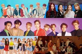 Bts Exo Twice Blackpink And Seventeen Officially