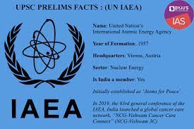 Iaea is the 's centre for cooperation in the #nuclear field, promoting the safe, secure & peaceful use of nuclear technology. International Atomic Energy Agency Iaea Functions Mandate Upsc Notes Pdf