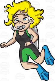 A Woman Ascending To The Surface After A Deep Sea Dive Deep Sea Diving Deep Sea Diving Suit Skin Diving