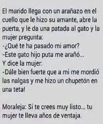 El Marido Que Llega Con Un Aranazo De Su Amante Funny Smile Funny Quotes Humor
