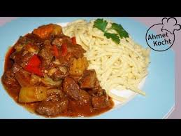 Gulasch Mit Spatzle Ahmet Kocht Kochen Folge 271 Youtube Gulasch Rezepte Gutes Essen Kochrezepte