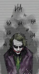 Art Inspired By The Joker Played By Heath Ledger In A Dark Knight 2008 Artist Unknown Batman Sanati Joker Batman Grafitti Cizimleri