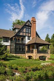 Choose a color that will help brighten the sometimes dark, drab effects from traditional tudor design. Tudor Style Homes Fascinating And Romantic House Architecture