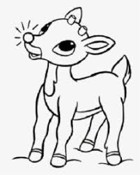 Maybe you would like to learn more about one of these? Cute Rudolph Reindeer Santa Christmas Coloring For Christmas Coloring Page Rudolph Hd Png Download Kindpng