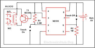 Check spelling or type a new query. Touch On And Off Switch Circuit Diagram And Working Circuit Diagram Electronics Circuit Electrical Projects