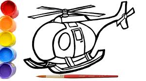 Izarnazar mewarnai gambar helikopter kartun. Cara Menggambar Dan Mewarnai Helikopter Untuk Anak Anak Suara Helikopter Youtube