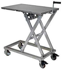 Vestil Cart 660 M Mechanical Scissor Cart With Images Welding Table Welding Projects Lift Table