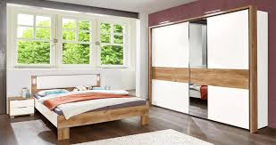 Schlafzimmer Komplett Calgary 4 Teilig Weiß Plankeneiche 13714