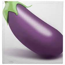 Eggplant Cloth Napkin Zazzle Com Cloth Napkin Emoji Party Decorations Emoji Party Supplies