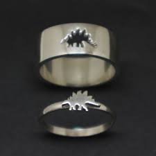 Still, a promise ring indicates that you are dedicated to your. Stegosaurus Dinosaur Promise Ring For Couples Stegosaurus Etsy
