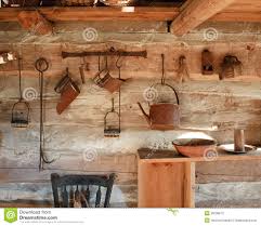 vintage rustic kitchen, circa 1800s