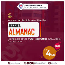 Last updated on march 1, 2020. 2021 Almanac Is Ready Presbyterian Church Of Ghana Facebook
