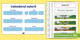 De ce iubesc copiii întâlnirile de dimineață? Free Calendarul Naturii Materiale Pentru AfiÈ™at