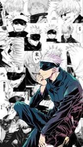 Satoru Gojo Anime Monochrome Anime Wallpaper Anime Wallpaper Phone