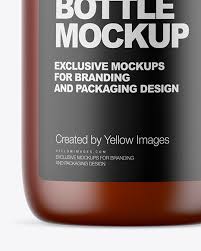 Download Frosted Amber Liquid Soap Bottle With Pump Mockup In Bottle Mockups On Yellow Images Object Mockups PSD Mockup Templates